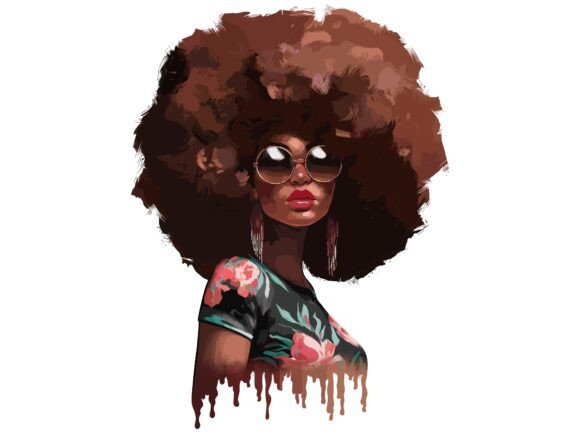 Afro Black Girl Empowerment Graphic Tee Review