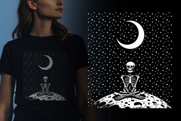 Astrology SVG, Sun Moon Skull Graphic Review