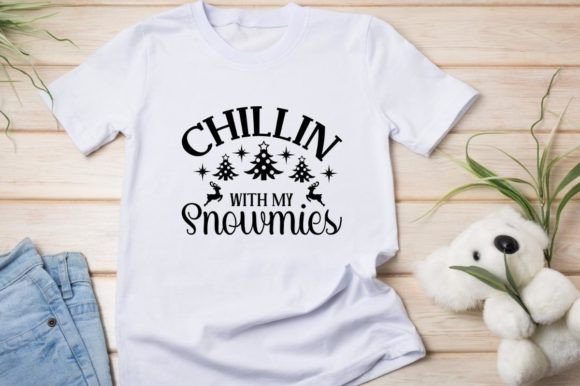 Chillin with My Snowmies Graphics & T-Shirt Designs Review
