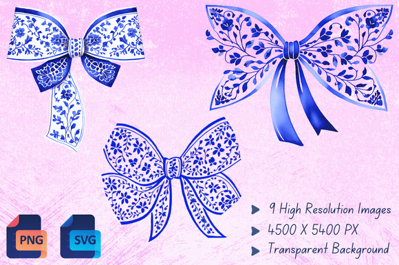 Coquette Chinoiserie Floral Bow Graphics Review