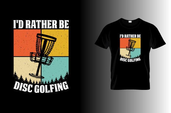Disc Golf T-Shirt Design Graphic Review