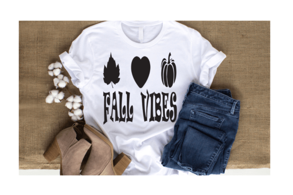 Fall Vibes SVG: Graphics & T-Shirt Designs