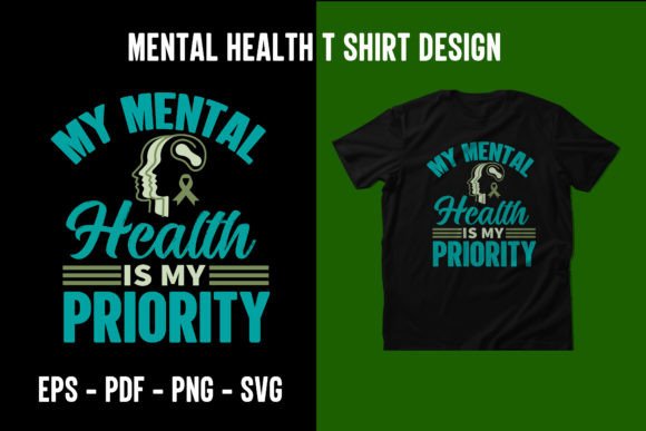 Mental Health Graphics for T-Shirt Designs