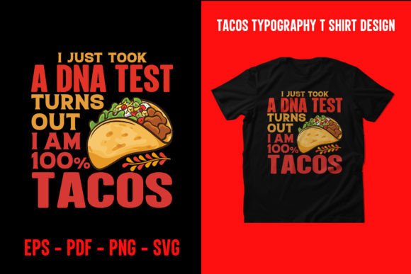 Tacos Graphic T-Shirt Design Review