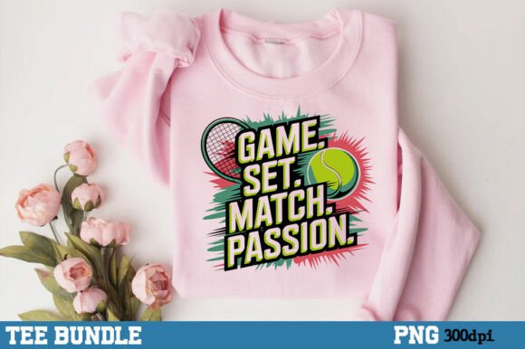 Tennis Graphics: Game Set Match T-Shirt Designs Review