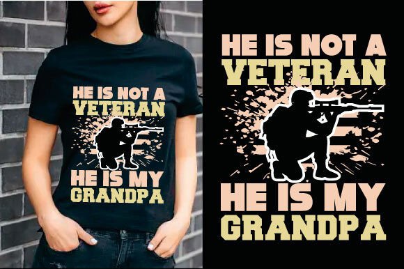 Veteran T-Shirt Design Graphic Review
